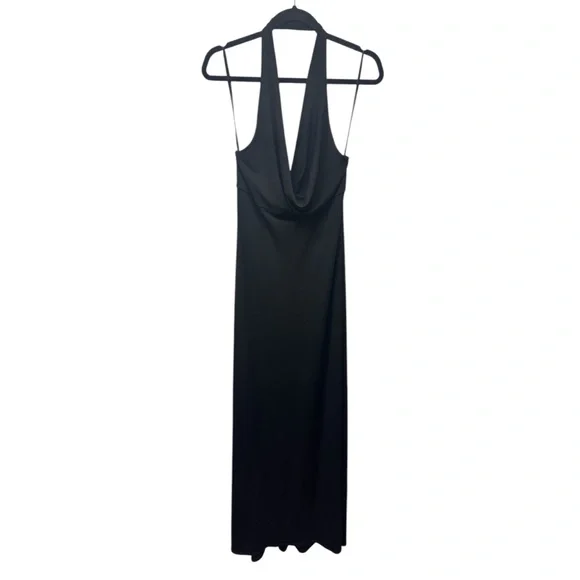 BCBGMaxAzria | Dresses | Bcbg Black Cowl Neck Halter Maxi Gown Size M | Poshmark BCBGMaxAzria | Dresses | Bcbg Black Cowl Neck Halter Maxi Gown Size M | Poshmark